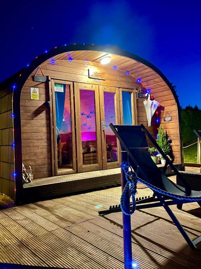 Finn Village - Loch Lomond Sunset Glamping Pod - Private Ofuro Hot Tub Drymen Exterior photo